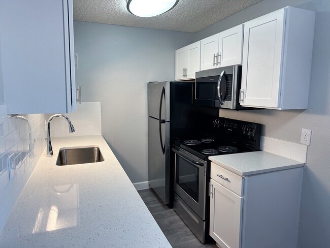 Renovated Kitchen - Reserve at Water Tower Village Apartments