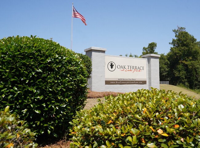 Entrance Sign - Oak Terrace at Lake Park Rental