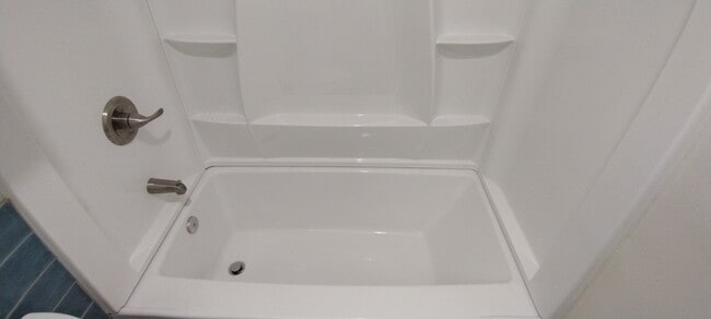 huge soaking tub