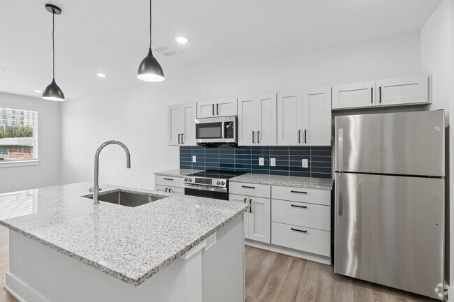 The Stapleton - 1BR, 1BA - 620SF - Kitchen