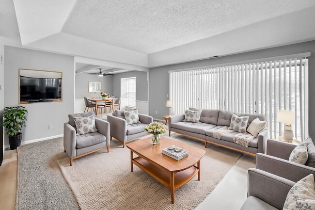 Sala de estar - Georgetown Apartments