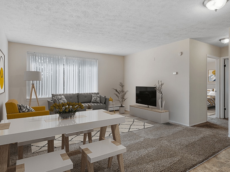 Living Room with Large Window