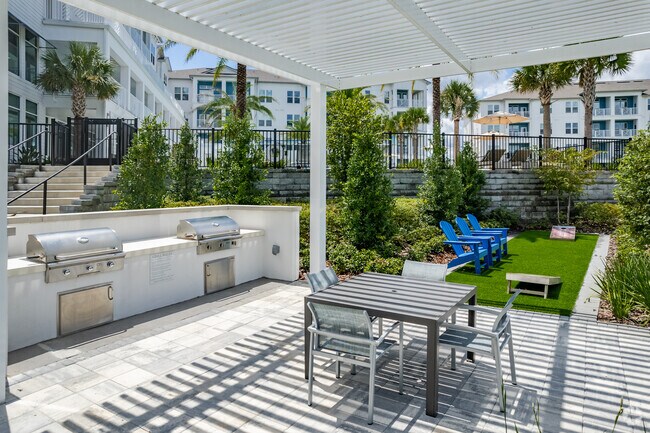 Grilling Area - Summer House At Lake Apopka