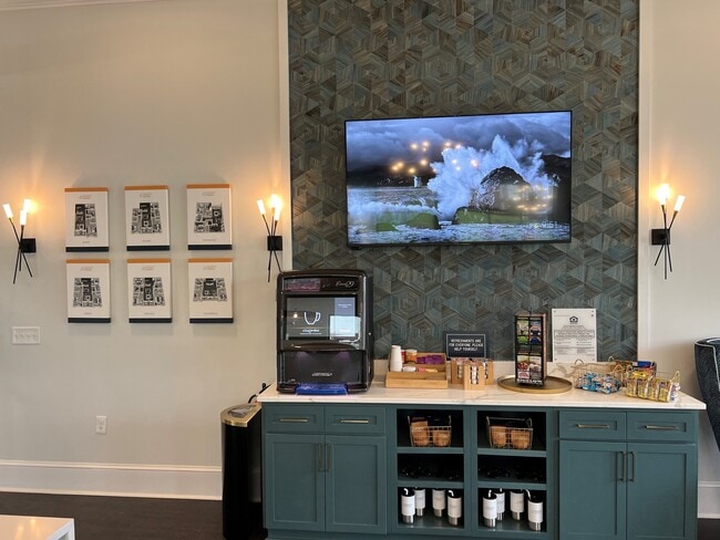 Resident coffee bar