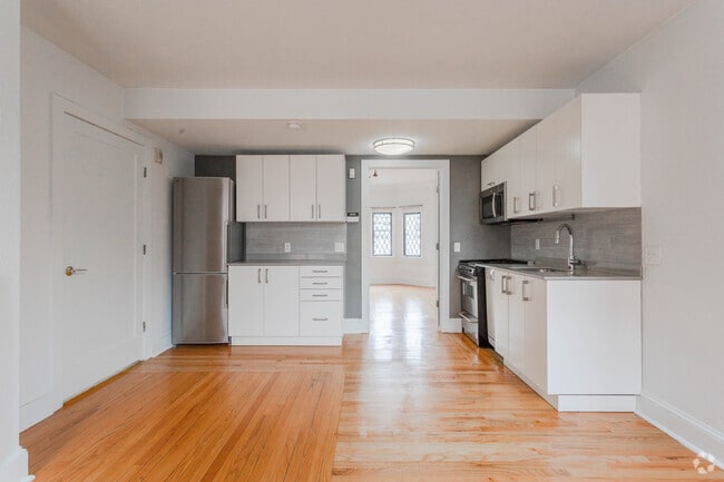 Living Area/ Kitchen - 1BR/1BA 403