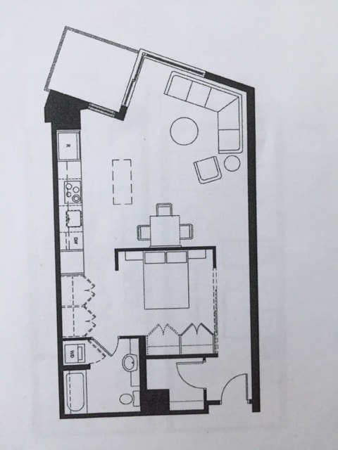Floorplan - 501 Roy St Unit F242