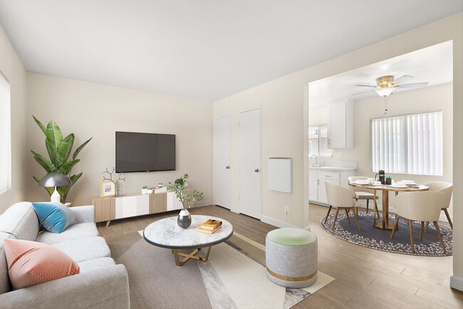 Linden Court Apartments- Riverside, CA