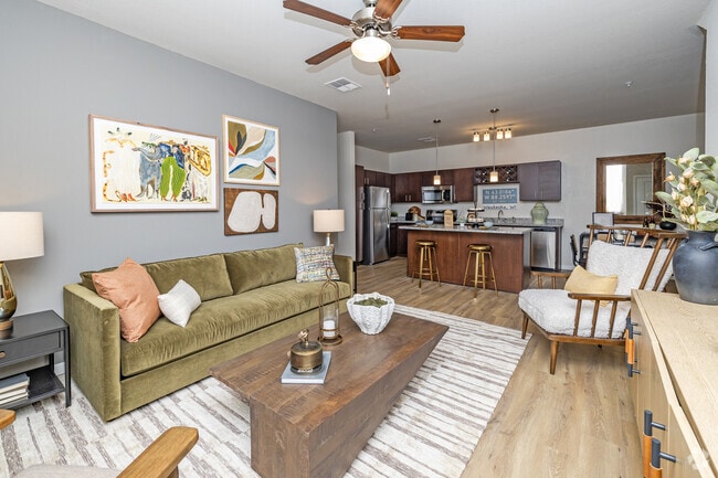 2BR, 2BA - 1,212 - Living Room