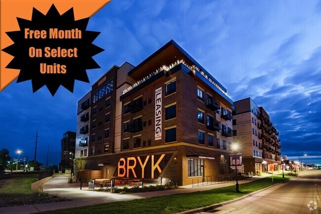 One Free Month Special - Bryk on Broadway Rental