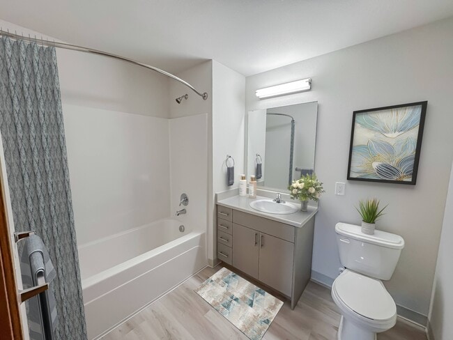 Primary Bathroom with Tub - Kendrick Landing Apartments