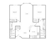 2 Bedroom 2 Bathroom B3 | from 1024 sq ft