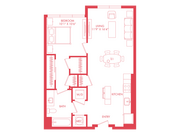 A21 | 1x1 | 738 sq ft