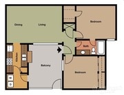 2BR/1BA