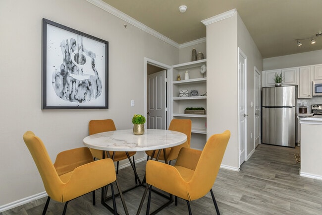 Elegant Dining Rooms at The Woods of Five Mile Creek in Dallas, TX - The Woods at Five Mile Creek Apartments