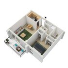 3D Floor Plan of Tier 10
