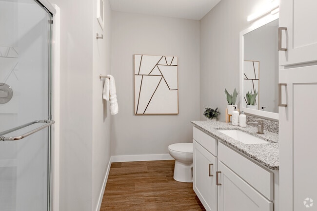 3BR, 2BA - Plan A