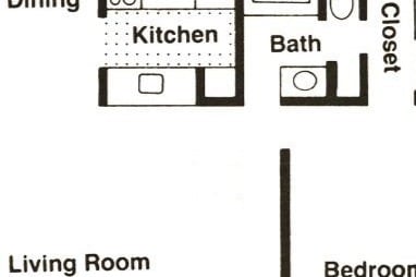 1 Bedroom, 1 Bath