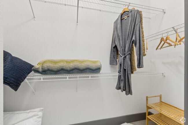 1BR, 1BA - 727SF - Closet
