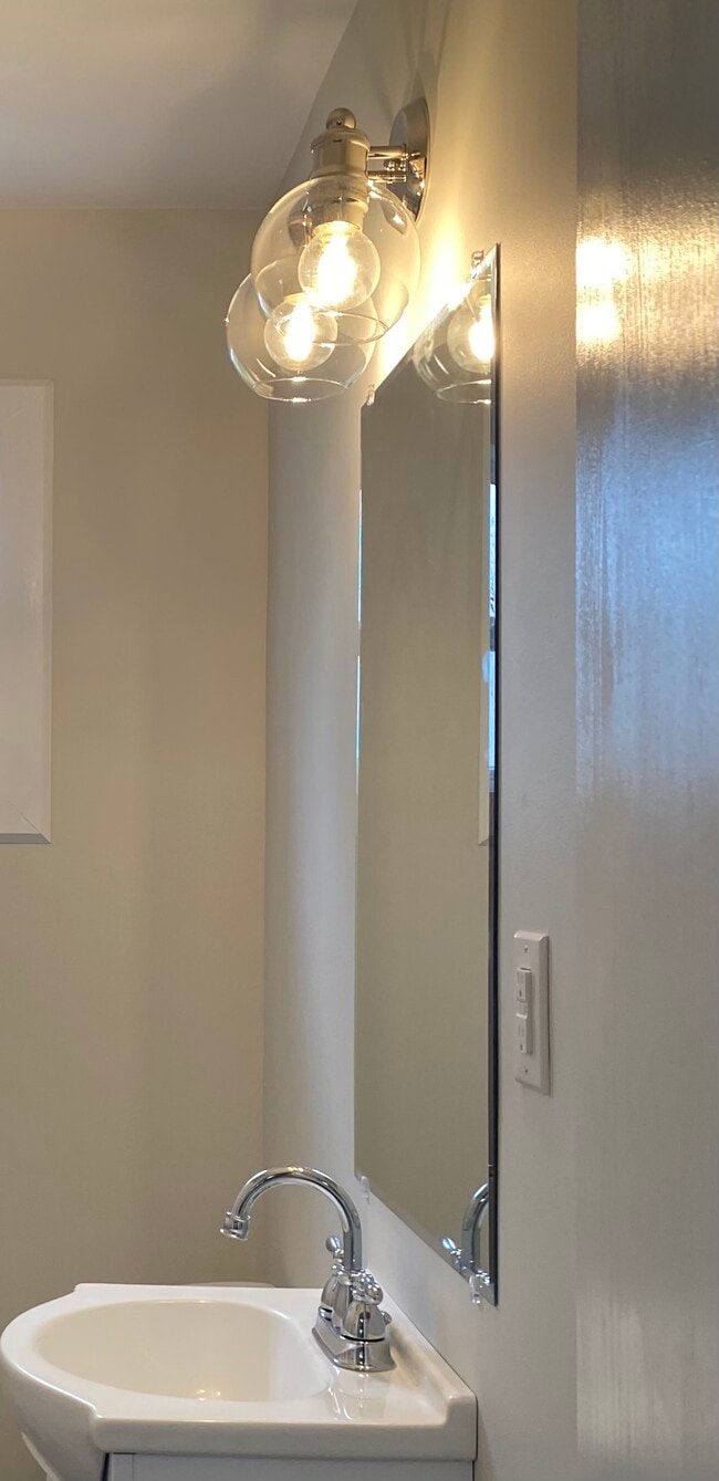 New , current lighting in bathroom #2 - 945 E Worthsville Road