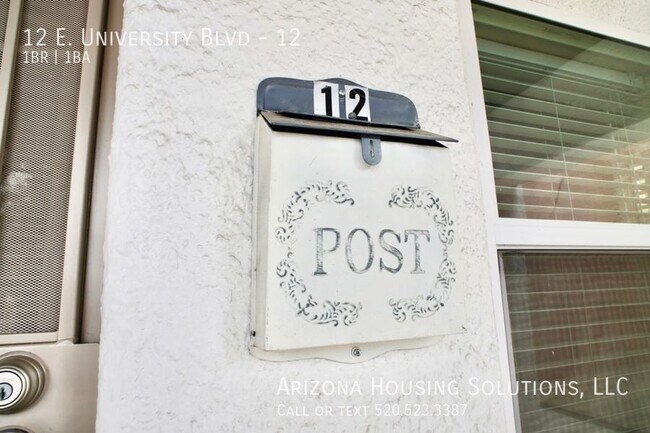 Photo - 12 E University Blvd Unidad 12