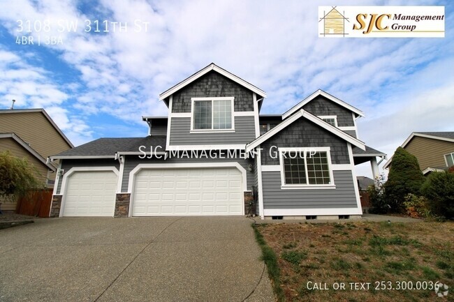 Building Photo - Four bedroom home for rent in Federal Way