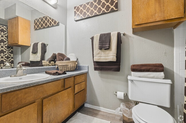 A3 1BR, 1BA - 720SF - Bathroom