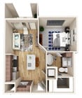 Plano de planta A1 de Ascend en McKinney North