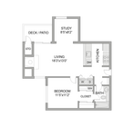 1 Bed 1 Bath With Den