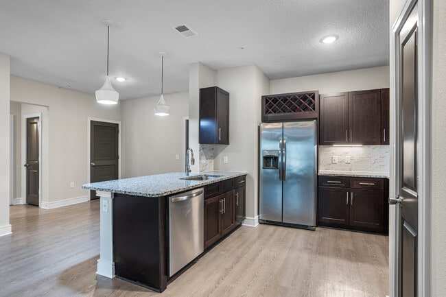 Cook, dine, and gather in a stylish kitchen space.