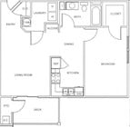 1BR/1BA
