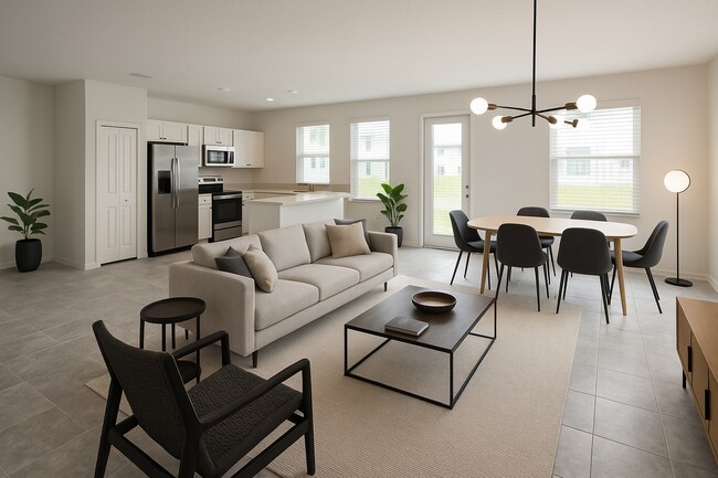 ESCENARIO DE LA ZONA DE ESTAR - 376 Nine Iron Dr