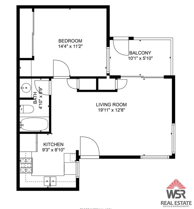 Photo - 1 Bedroom, Upstairs Condo Unit 202