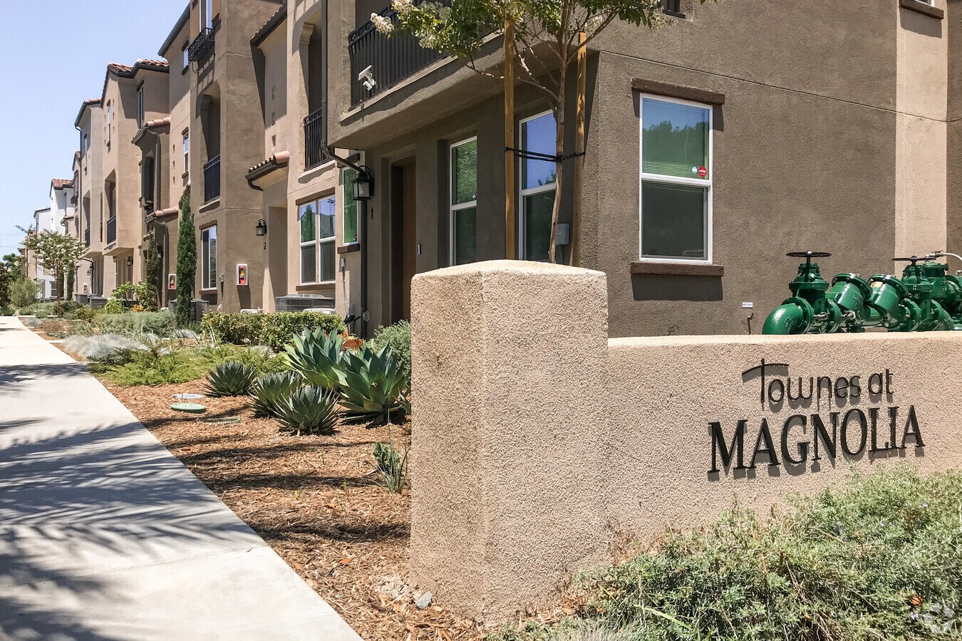 Entrance - Townes at Magnolia Residential