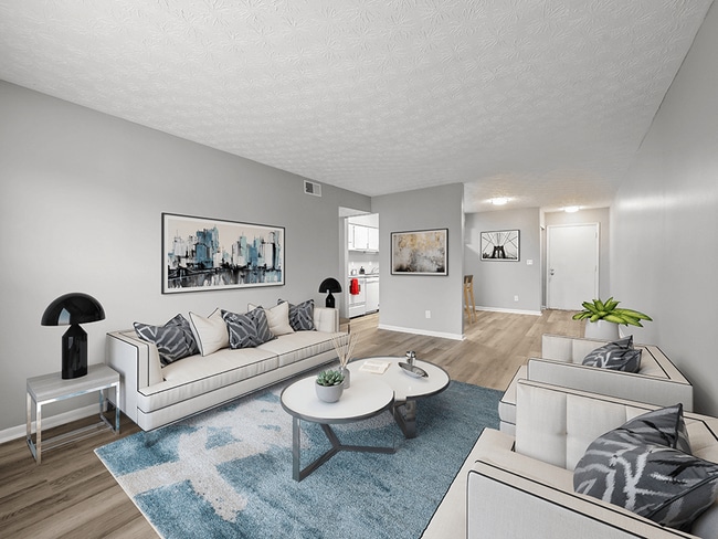 Spacious and Modern Living Area - Lexington Park