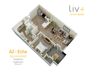 Echo Accessible Floor plan