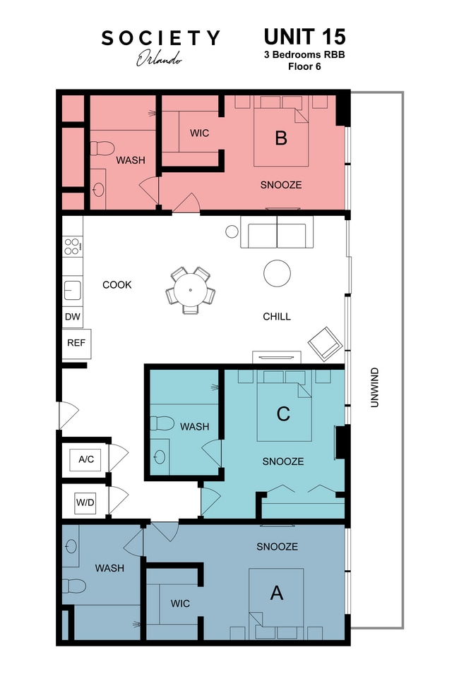 Unit 15_Floor 6_C4_RBB - Society Orlando