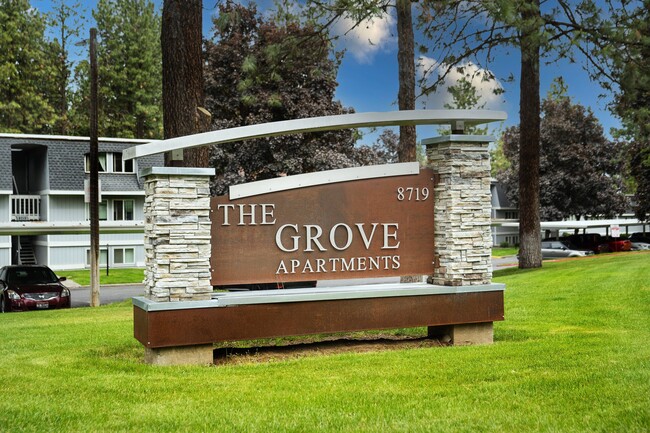 The Grove Entrance - The Grove Apartments