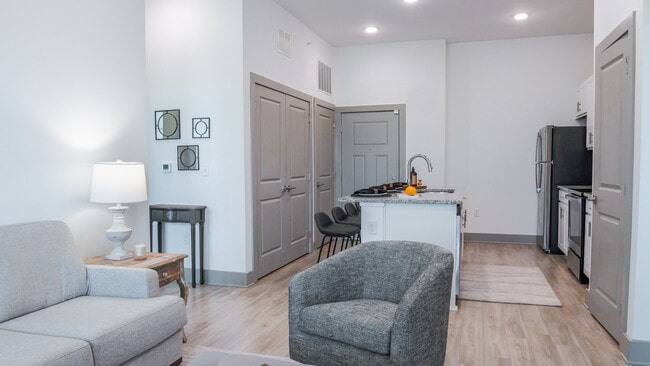 The Manchac: 1 BR, 1BA- Living Room