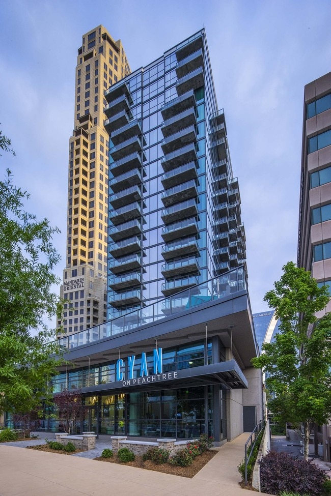 Cyan On Peachtree