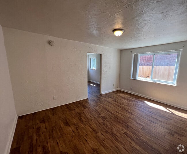Living room looking at bedroom entrance - 955 16th St Rental