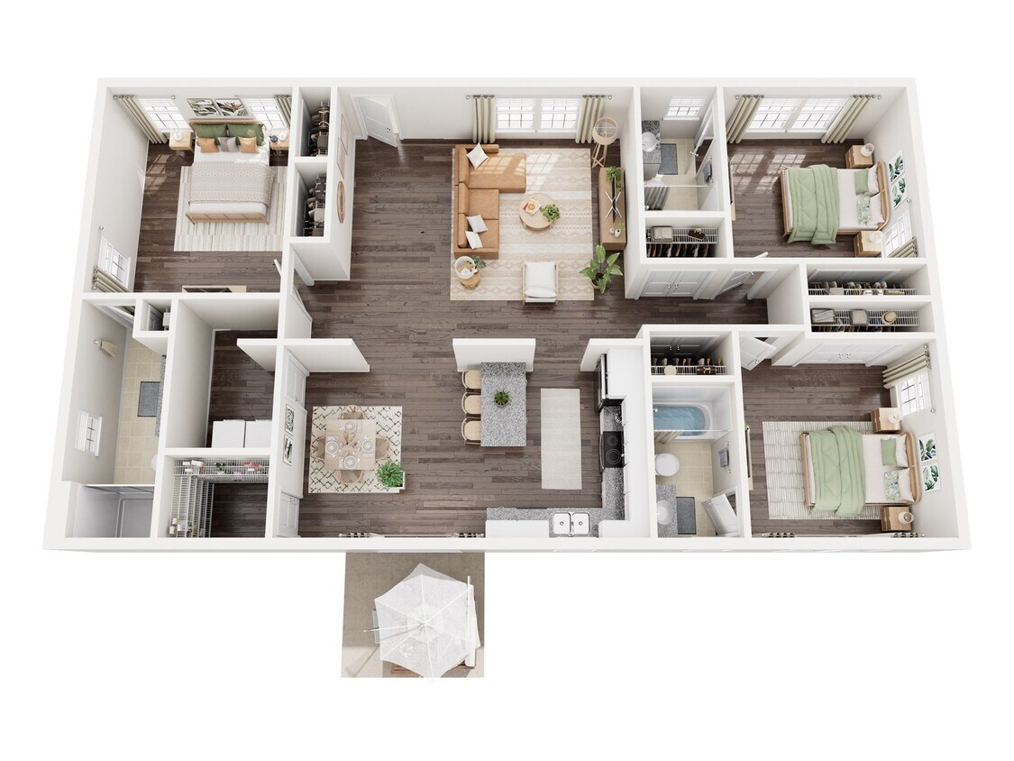Floor Plan - The Palmer