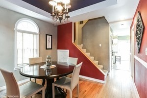 Dining room - 3636 N Hermitage Ave Unit 2nd floor duplex