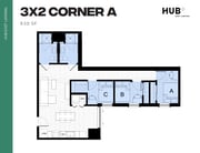 3x2 Corner A