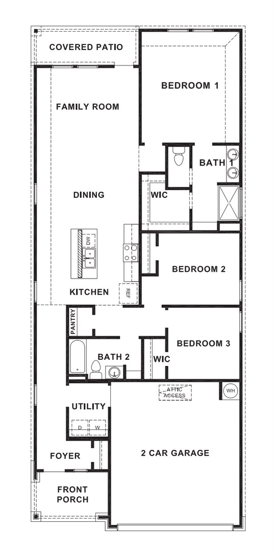 Photo - 3 BR/2 BA in BASTROP - 1489 SF in Pecan Park - Close to TESLA!