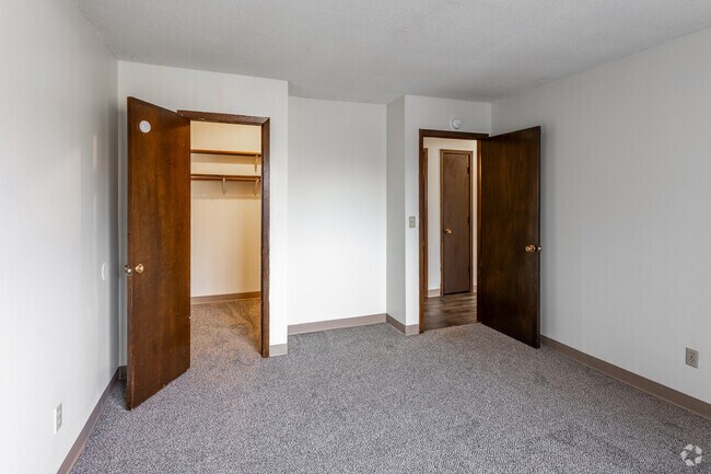 2BR, 1BA - 1,110SF - Bedroom