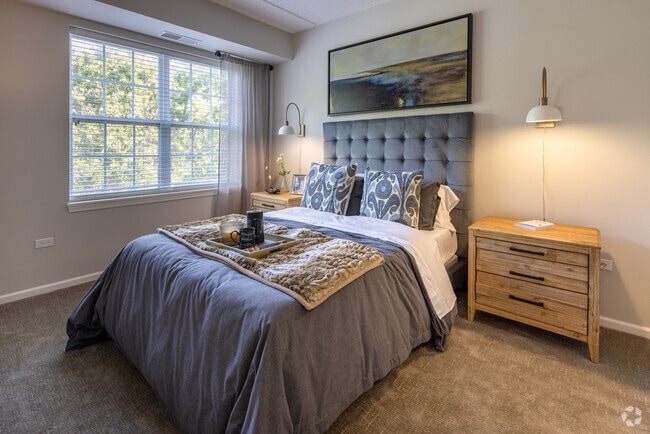 2BR, 1BA - 1,045SF - Model - Primary Bedroom