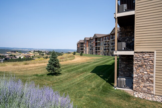 Green space throughout the property