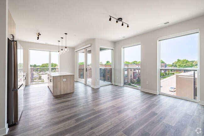 2BR, 2BA - 1,217SF - Living Room