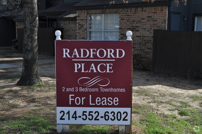 Building Photo - Radford Place Townhomes