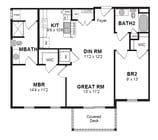 2BR/2BA